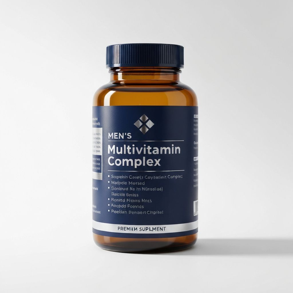 Men's vitamin complex consultation